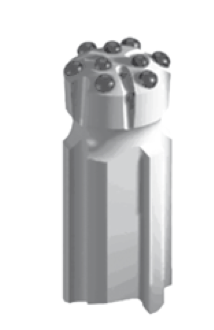 Taillant à boutons carbure RETRAC pour forage hors trou en terrains meubles ou faillés