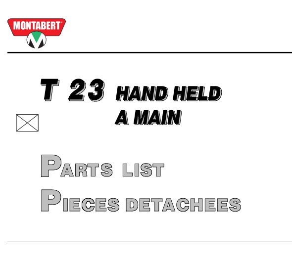 PDF nomenclature pièces détachées eclate  t23 a  main – AcroMat