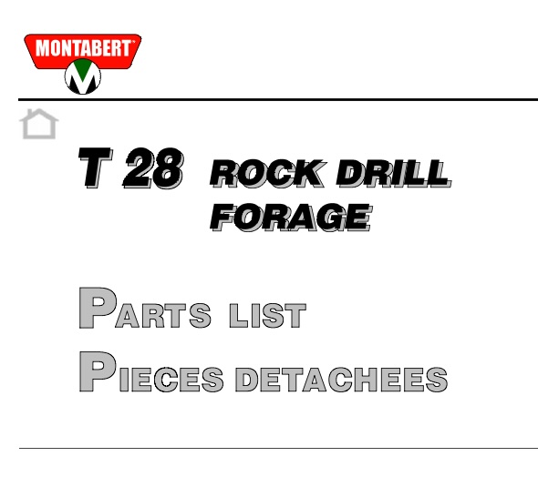 PDF nomenclature pièces détachées eclate  t28 machine – AcroMat