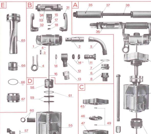 PDF nomenclature pièces détachées eclate  t25 ancien – AcroMat